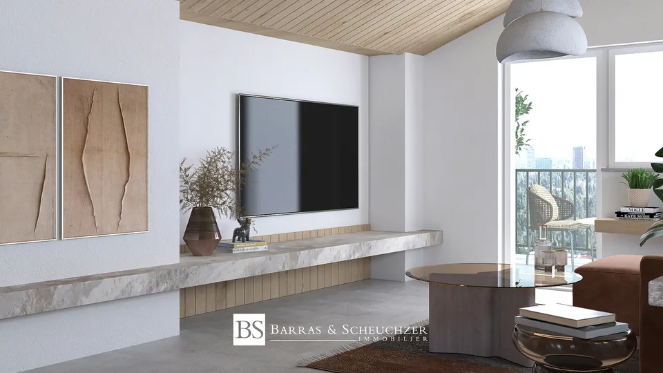 Magnifique duplex en attique de 4.5 pièces