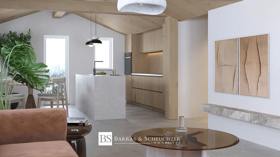 Magnifique duplex en attique de 4.5 pièces