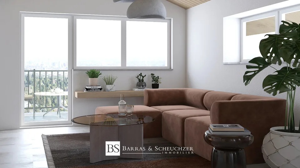 Magnifique duplex en attique de 4.5 pièces