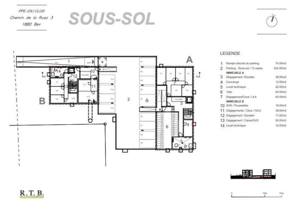 Wohnung 4.5 Zimmer in Bex – Foto 9 von 16