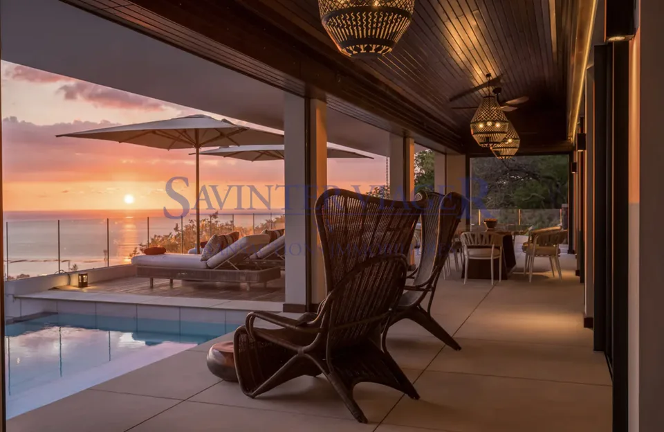 Villa ultra-luxueuse, vue panoramique,  Black River, Ile Maurice