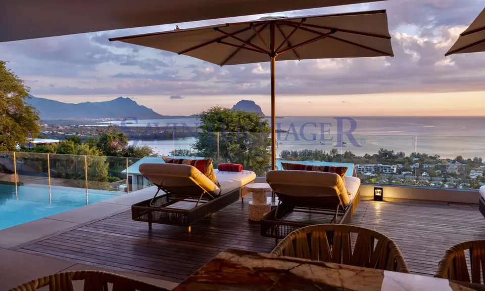 Villa ultra-luxueuse, vue panoramique,  Black River, Ile Maurice