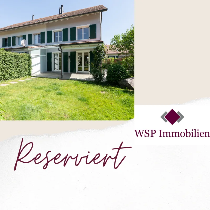RESERVIERT! Anschauen - Verlieben - Einziehen