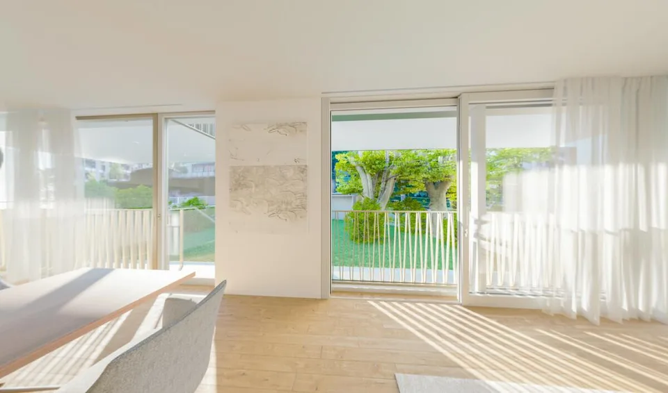 Gartenwohnung W02 mit Stil & Raum – gleich an der Tramstation