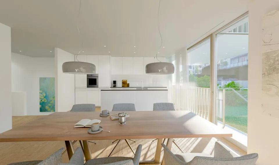 Gartenwohnung W02 mit Stil & Raum – gleich an der Tramstation