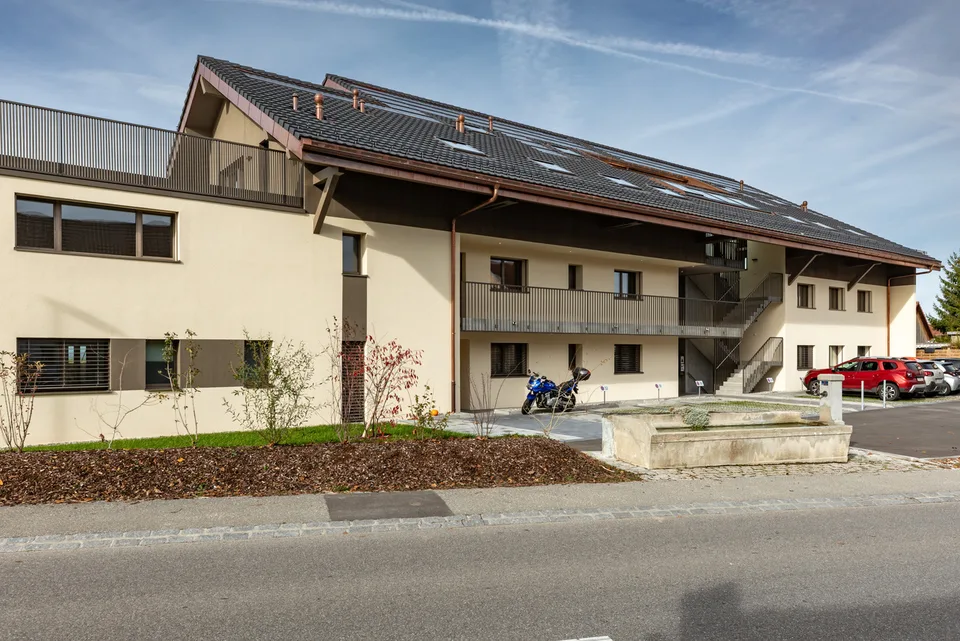 Magnifique duplex neuf de 5.5 pièces à 4 minutes de Romont - LOT 2.1