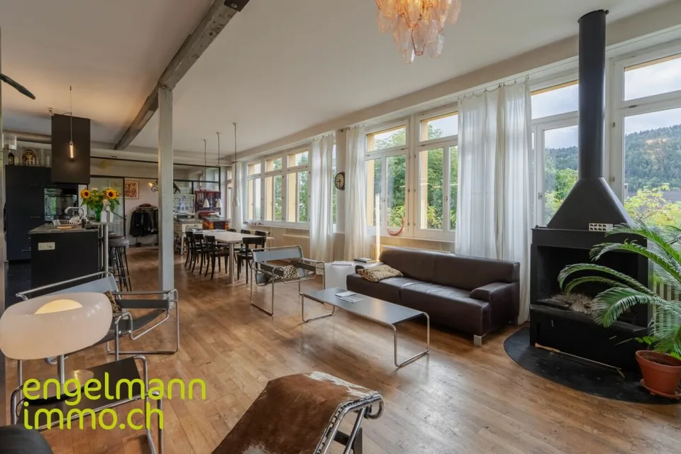 Ancienne usine rénovée en loft d'habitation – foto 7 di 14