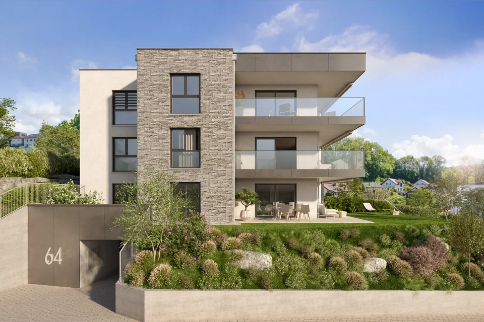Dachgeschoss lot 203 - neues Projekt in der Nähe von Attalens und Châtel-St-Denis