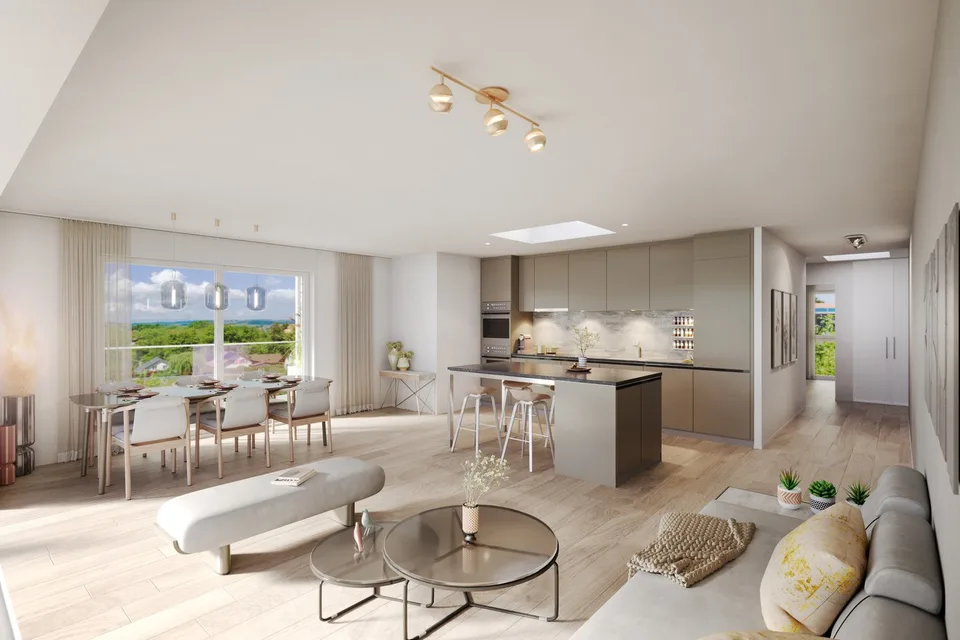 Dachgeschoss lot 203 - neues Projekt in der Nähe von Attalens und Châtel-St-Denis