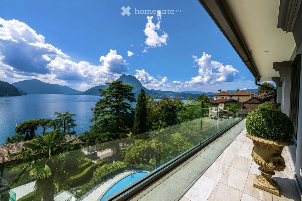 Rare Lakefront Penthouse in Lugano – Available to Non-Swiss Buyers