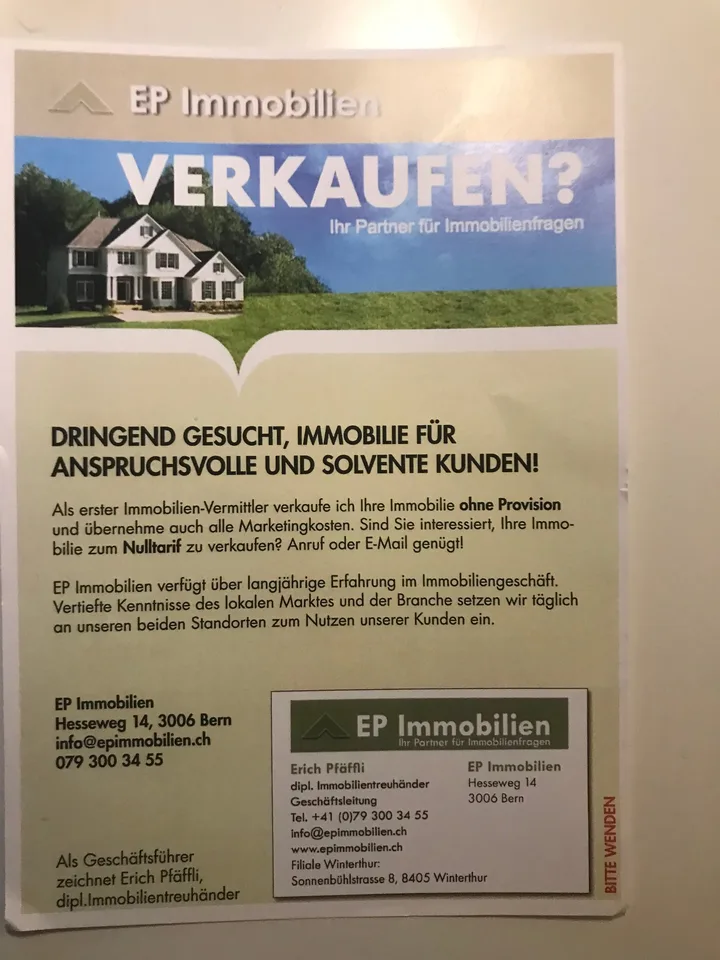 Famille sympathique cherche maison unifamiliale dans la ville de Winterthur et ses environs