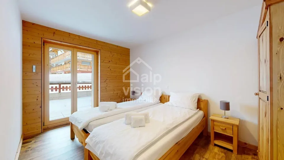 APPARTEMENT 3.5 VON AUSSERGEWÖHNLICHER SCHÖNHEIT SKI IN SKI OUT IN VEYSONNAZ – Foto 7 von 13