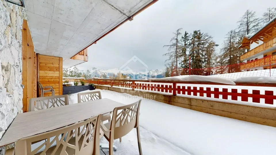APPARTEMENT 3.5 VON AUSSERGEWÖHNLICHER SCHÖNHEIT SKI IN SKI OUT IN VEYSONNAZ – Foto 6 von 13