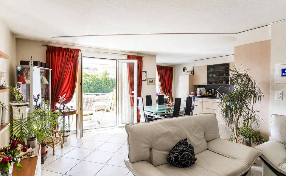 4.5-room apartment with south-facing balcony