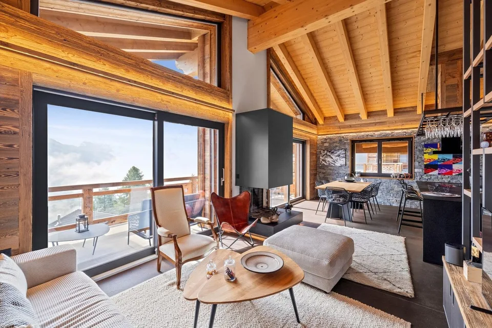 Attic - 4.5 rooms - Thermal well-being and ski-in/ski-out at the 4 Vallées