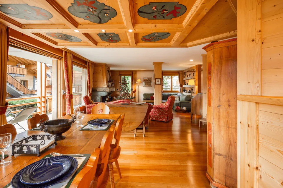 Appartamento di charme in stile alpino vicino alla Scuola Internazionale di Verbier e al Centro Sportivo