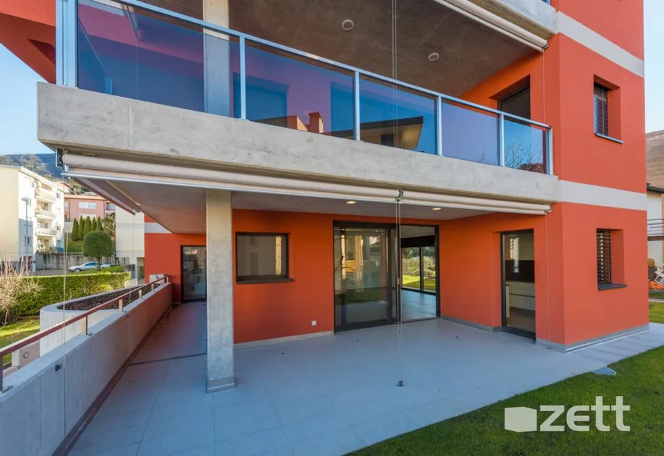 Pregassona - Residenza Fenice - 3.5-Zimmer-Wohnung mit Garten – Foto 6 von 9