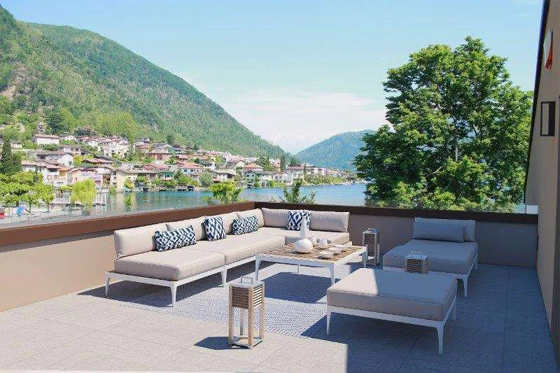 RIVA S. VITALE: SPLENDIDA VILLA A LAGO CON PISCINA – foto 7 di 10