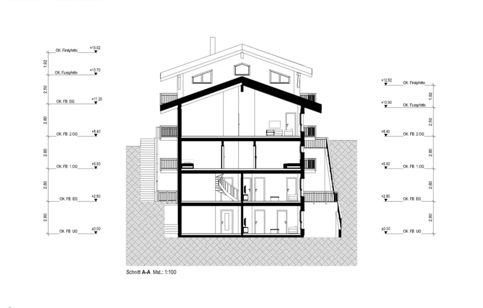 4.5 Appartamento Duplex Piano Terra-1° Piano Progetto Nuovo di Alta Classe a Zermatt - Residenza Principale – foto 10 di 12