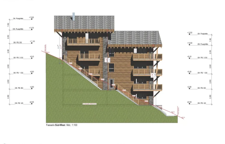 4.5 Appartamento Duplex Piano Terra-1° Piano Progetto Nuovo di Alta Classe a Zermatt - Residenza Principale – foto 7 di 12