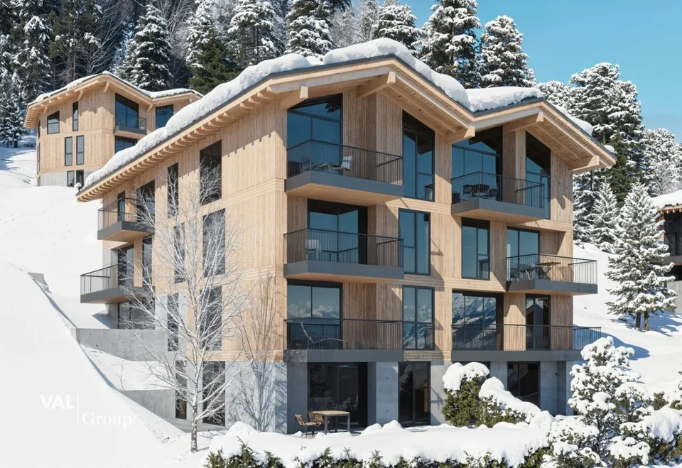 Residenz Le Roc: Luxuriöse Wohnungen mit 5-Sterne-Komfort und Bergpanorama