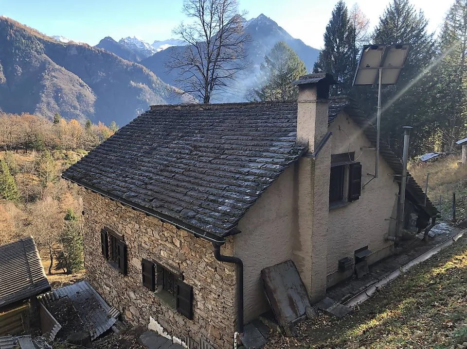 Monti di Ludiano: tipico rustico in mezzo alla natura