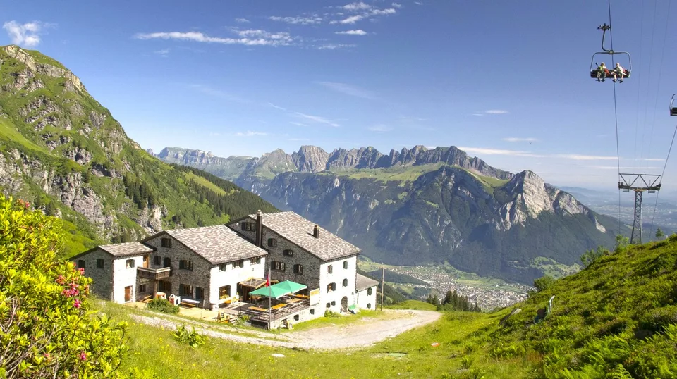 Berghotel Gaffia – la Perle du Pizol - entouré d'un panorama montagnard unique