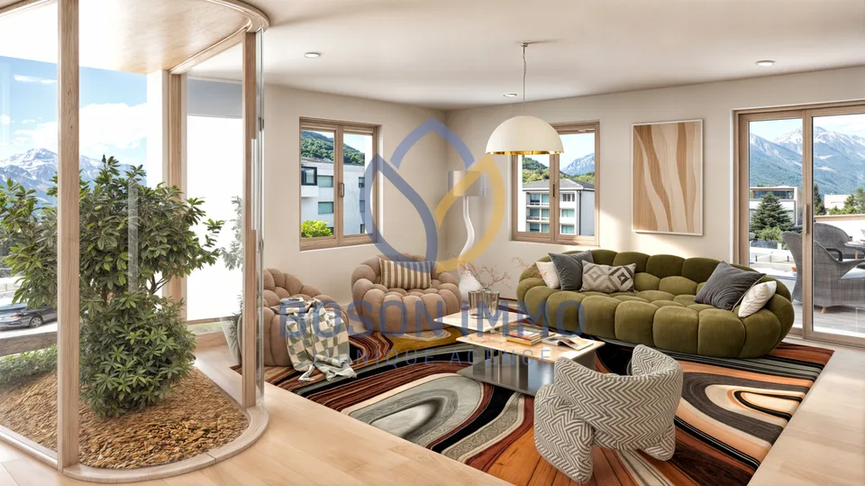 Appartements de haut standing à construire, au coeur de Martigny !