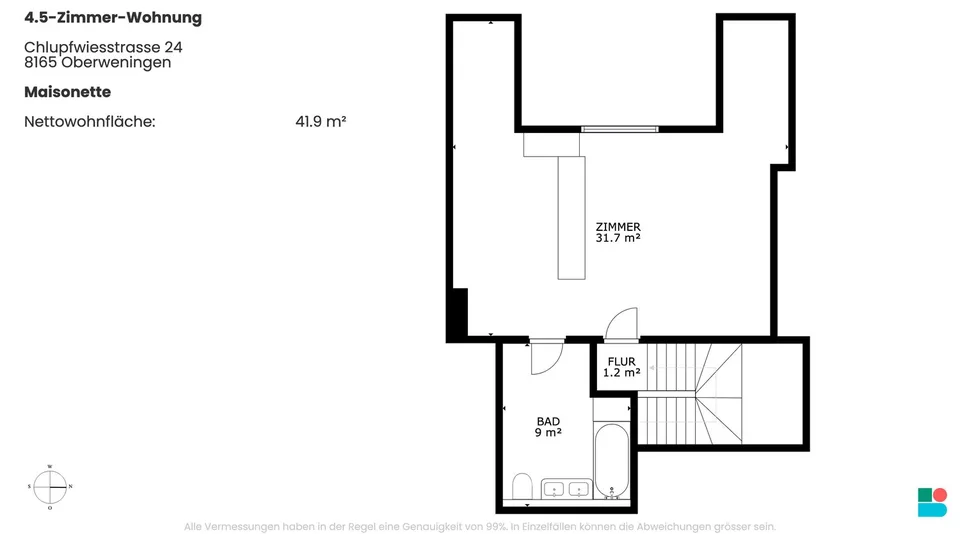 Helle 4.5-Zimmer-Wohnung in Oberweningen – Foto 10 von 10