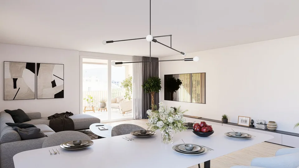 Neubauprojekt Unterdorf Studen - 5.5 Zimmer-Wohnung