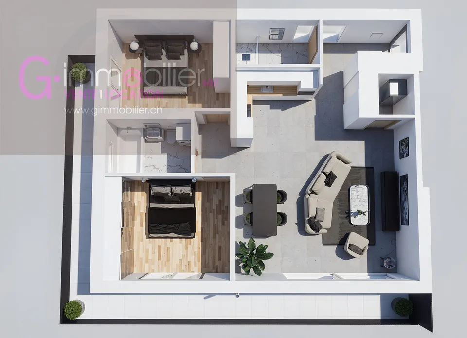 3,5 pezzi che sono cresciuti 104m2, 2 bagni – foto 6 di 13