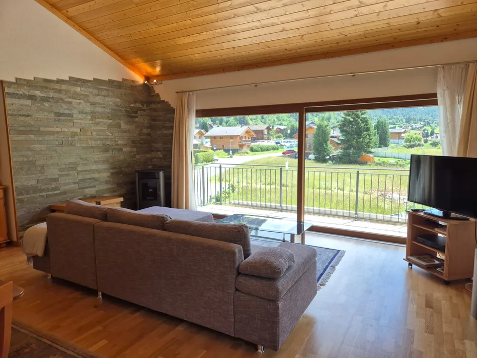 Charmanter Attikaausblick - Spectakuläre Aussicht - 90 m2 - Evolène