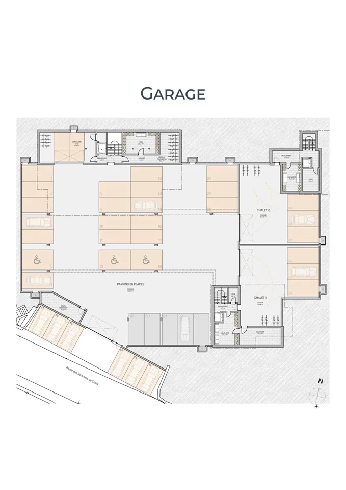 Crans-Montana, 4,5 Zimmer von hoher Qualität im Erdgeschoss mit Garten und Aussicht – Foto 12 von 12