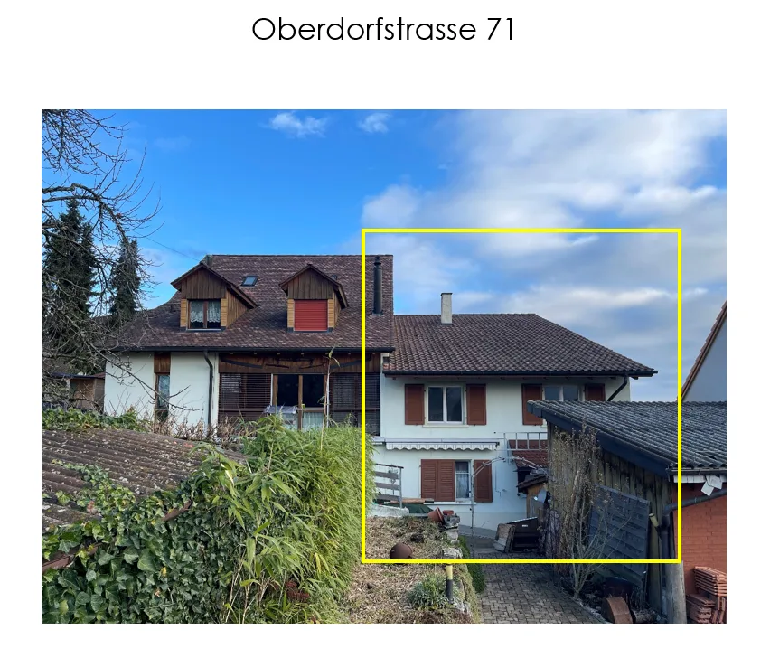 Due proprietà adiacenti con 1539 m2 di terreno nella zona centrale e agricola