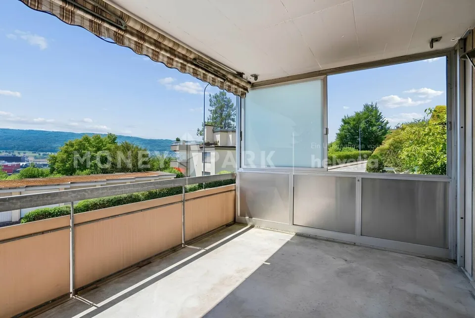 Appartamento di 2,5 locali con balcone soleggiato e piano ben studiato