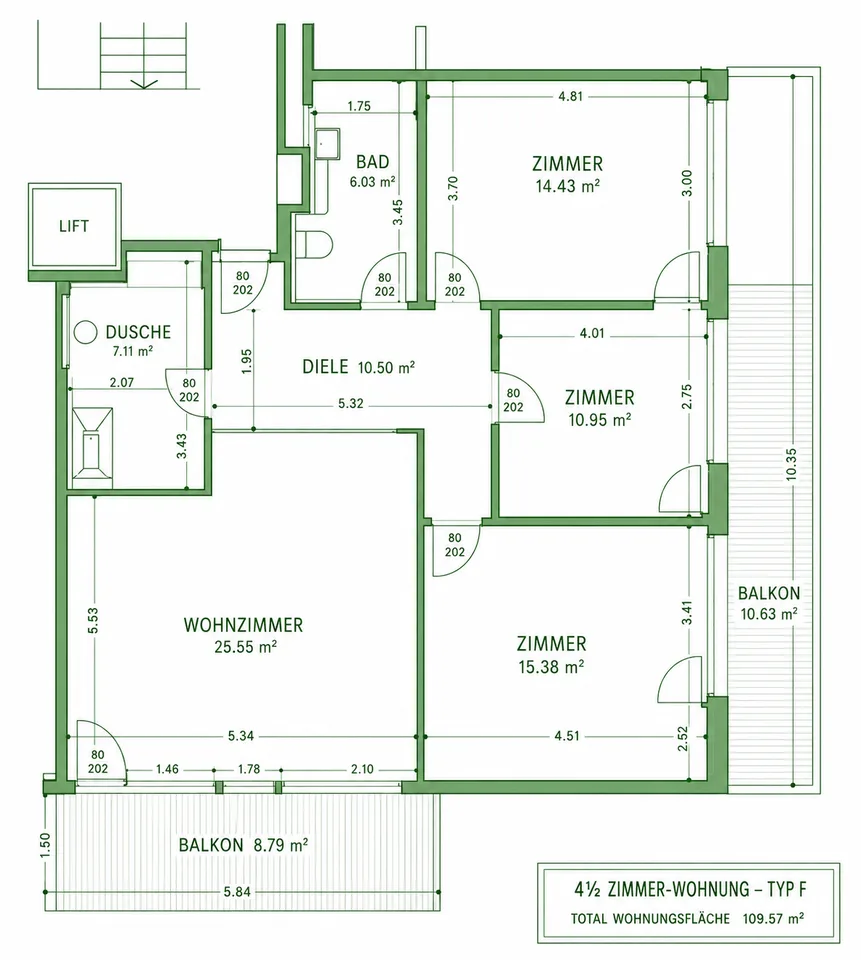 Geräumige 4.5-Zimmer-Wohnung in Chur - die Gelegenheit!