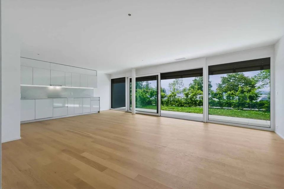 Appartement neuf de 3.5 pièces avec terrasse et jardin privatif