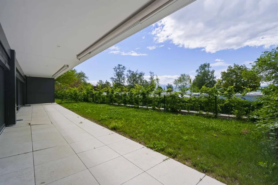Appartamento nuovo di 3.5 locali con terrazza e giardino privato