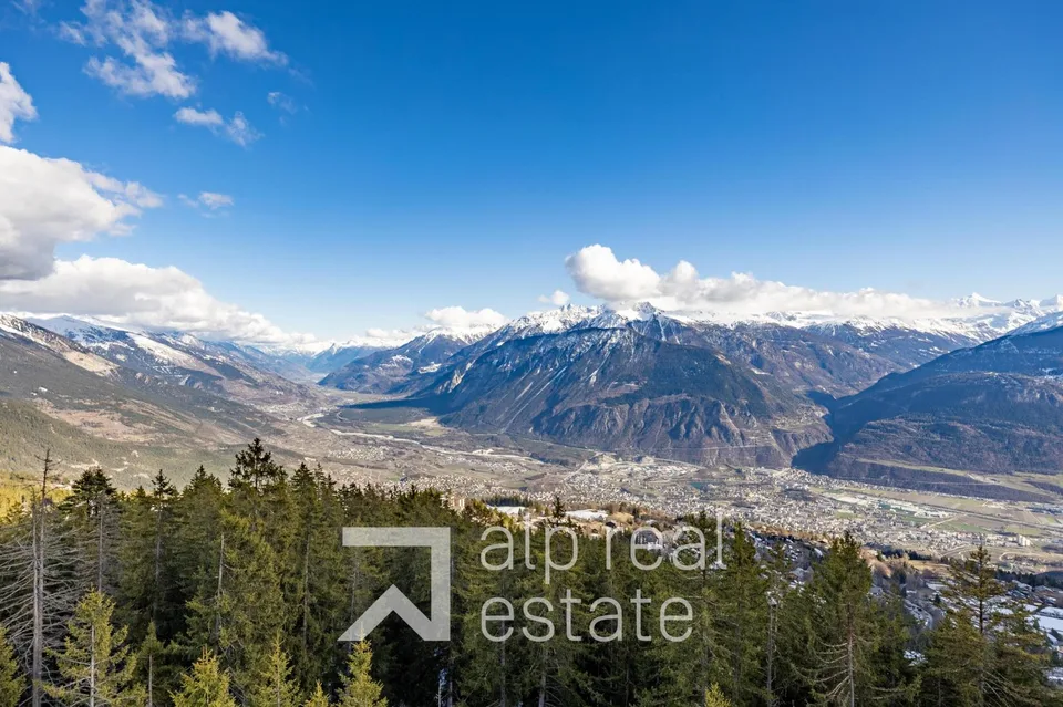 Attique d'exception avec vue époustouflante sur les Alpes