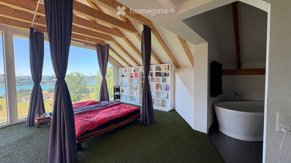 Villa di prestigio con vista sul lago di Gruyère
