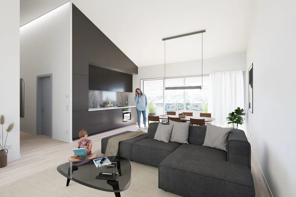 Mehrere 3.5 Zimmer-Wohnungen zur Verkauf in einer neuen "Aubépines22"-Entwicklung in Sion