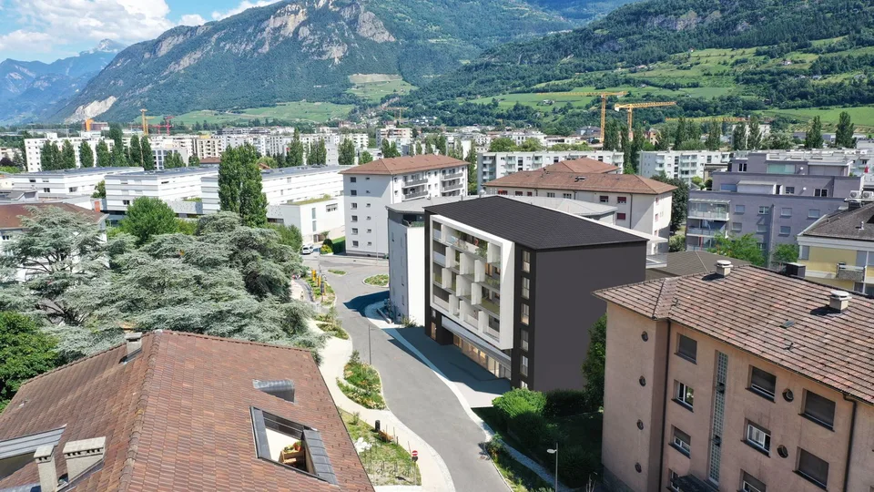 Mehrere 3.5 Zimmer-Wohnungen zur Verkauf in einer neuen "Aubépines22"-Entwicklung in Sion
