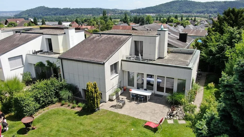 Charmantes 5-Zimmer-Einfamilienhaus in Schinznach – ruhige Lage mit schöner Aussicht