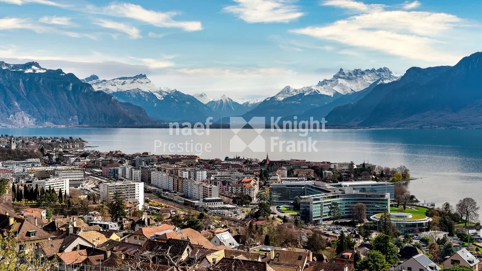 Proprietà di architetto di 7,5 locali con vista panoramica sul lago e sul vigneto in vendita a Corseaux – foto 10 di 26