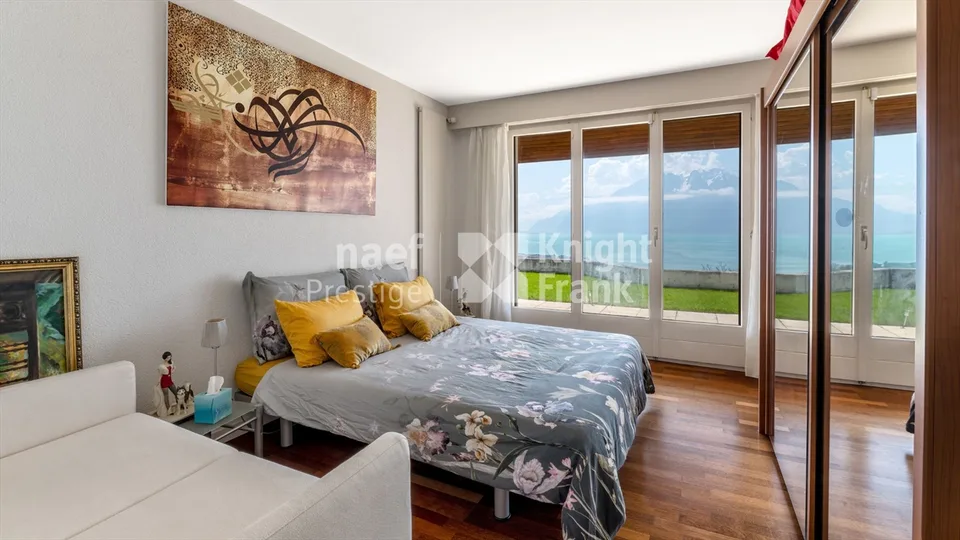 Proprietà di architetto di 7,5 locali con vista panoramica sul lago e sul vigneto in vendita a Corseaux – foto 22 di 26