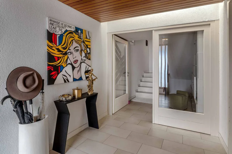 Proprietà di architetto di 7,5 locali con vista panoramica sul lago e sul vigneto in vendita a Corseaux – foto 21 di 26