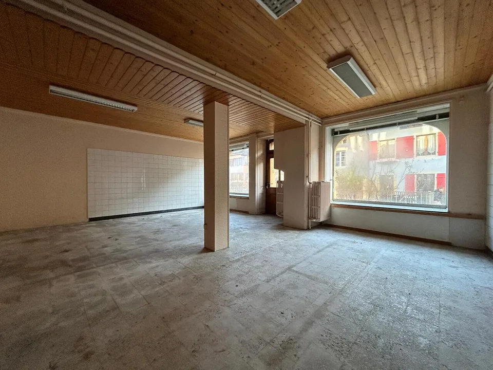 Maison de 3 niveaux plus combles avec de très beaux jardins.