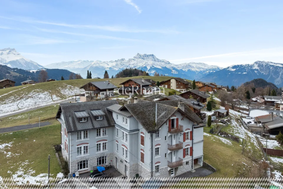 Das Schloss in Leysin