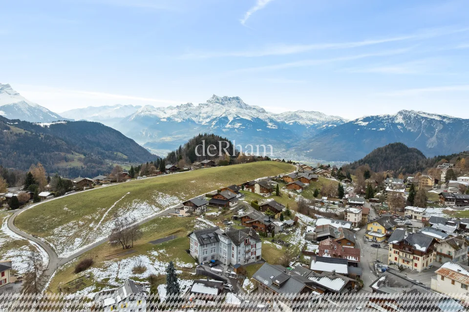Das Schloss in Leysin