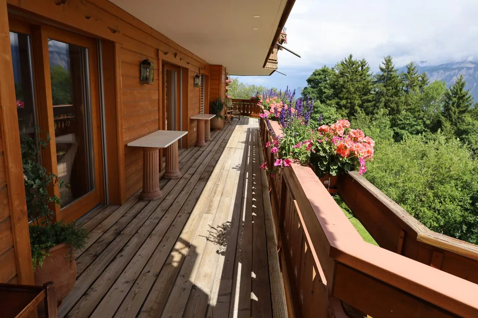 Prächtige 7,5-Zimmer-Wohnung mit Kamin in Bluche – Foto 29 von 30
